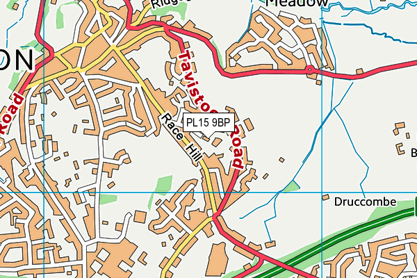 PL15 9BP map - OS VectorMap District (Ordnance Survey) PL15 9BP map - OS VectorMap District (Ordnance Survey)