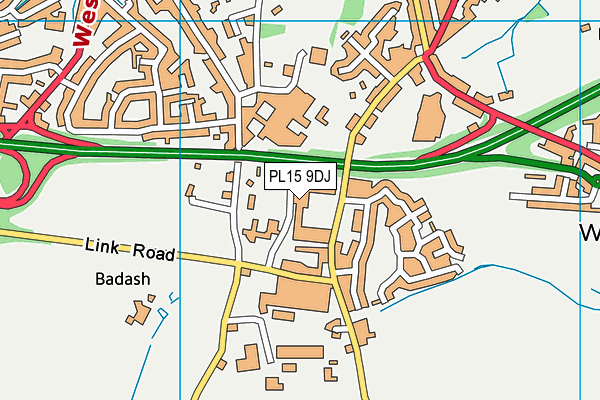 PL15 9DJ map - OS VectorMap District (Ordnance Survey) PL15 9DJ map - OS VectorMap District (Ordnance Survey)