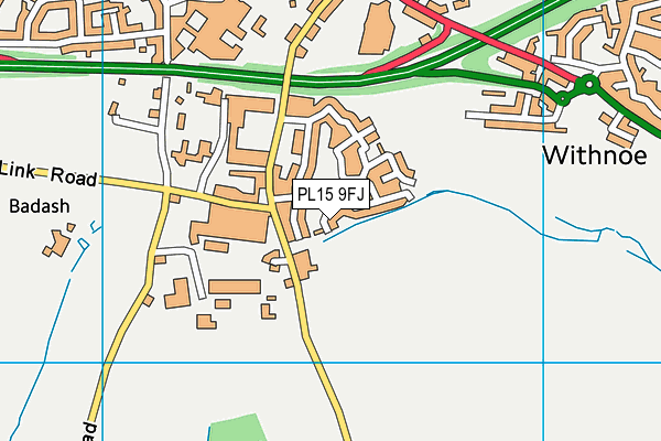 PL15 9FJ map - OS VectorMap District (Ordnance Survey) PL15 9FJ map - OS VectorMap District (Ordnance Survey)