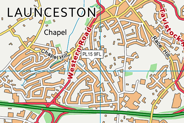 PL15 9FL map - OS VectorMap District (Ordnance Survey) PL15 9FL map - OS VectorMap District (Ordnance Survey)
