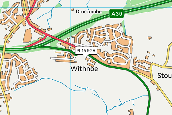 PL15 9GR map - OS VectorMap District (Ordnance Survey) PL15 9GR map - OS VectorMap District (Ordnance Survey)