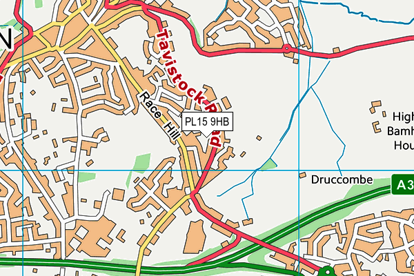 PL15 9HB map - OS VectorMap District (Ordnance Survey) PL15 9HB map - OS VectorMap District (Ordnance Survey)