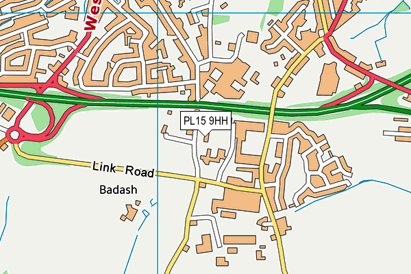PL15 9HH map - OS VectorMap District (Ordnance Survey) PL15 9HH map - OS VectorMap District (Ordnance Survey)