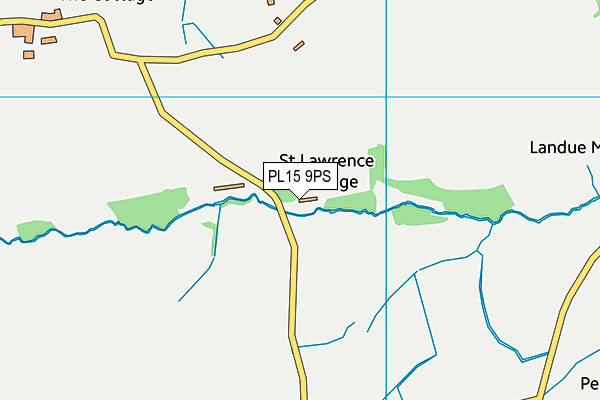 PL15 9PS map - OS VectorMap District (Ordnance Survey) PL15 9PS map - OS VectorMap District (Ordnance Survey)
