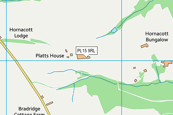 PL15 9RL map - OS VectorMap District (Ordnance Survey) PL15 9RL map - OS VectorMap District (Ordnance Survey)