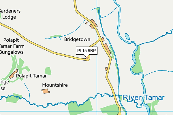 PL15 9RP map - OS VectorMap District (Ordnance Survey) PL15 9RP map - OS VectorMap District (Ordnance Survey)