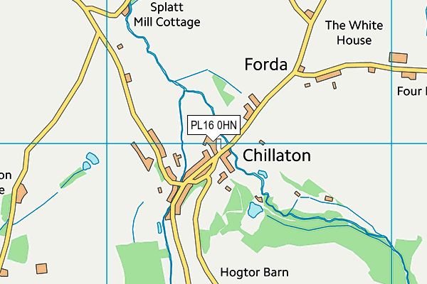PL16 0HN map - OS VectorMap District (Ordnance Survey) PL16 0HN map - OS VectorMap District (Ordnance Survey)