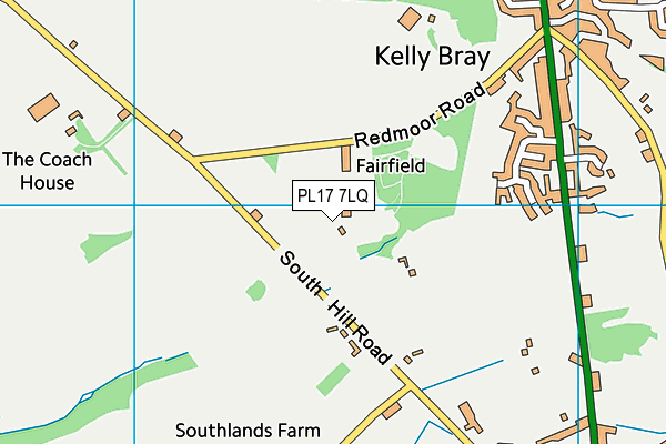 PL17 7LQ map - OS VectorMap District (Ordnance Survey) PL17 7LQ map - OS VectorMap District (Ordnance Survey)