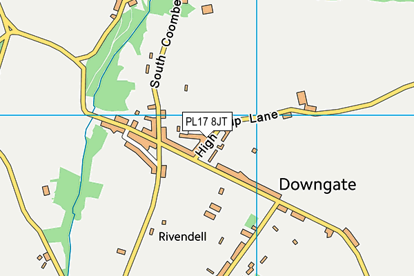 PL17 8JT map - OS VectorMap District (Ordnance Survey) PL17 8JT map - OS VectorMap District (Ordnance Survey)