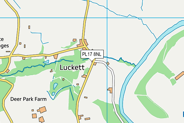 PL17 8NL map - OS VectorMap District (Ordnance Survey) PL17 8NL map - OS VectorMap District (Ordnance Survey)