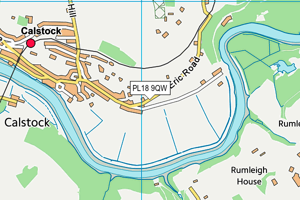 PL18 9QW map - OS VectorMap District (Ordnance Survey) PL18 9QW map - OS VectorMap District (Ordnance Survey)