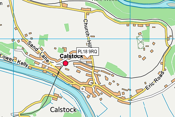 PL18 9RQ map - OS VectorMap District (Ordnance Survey) PL18 9RQ map - OS VectorMap District (Ordnance Survey)
