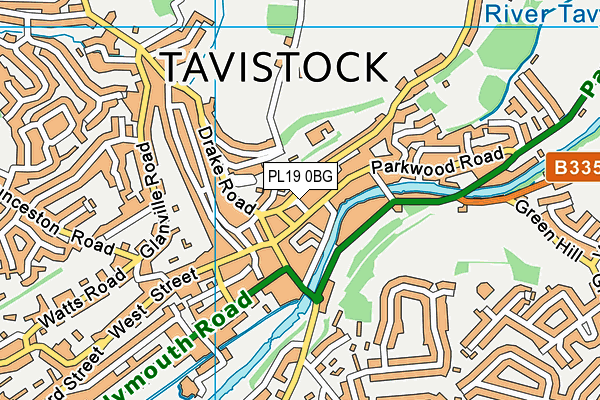 PL19 0BG map - OS VectorMap District (Ordnance Survey) PL19 0BG map - OS VectorMap District (Ordnance Survey)