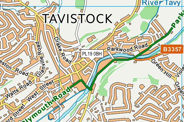 PL19 0BH map - OS VectorMap District (Ordnance Survey) PL19 0BH map - OS VectorMap District (Ordnance Survey)
