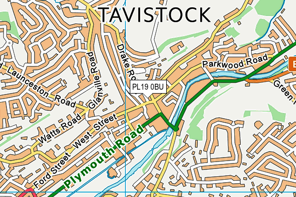 PL19 0BU map - OS VectorMap District (Ordnance Survey) PL19 0BU map - OS VectorMap District (Ordnance Survey)