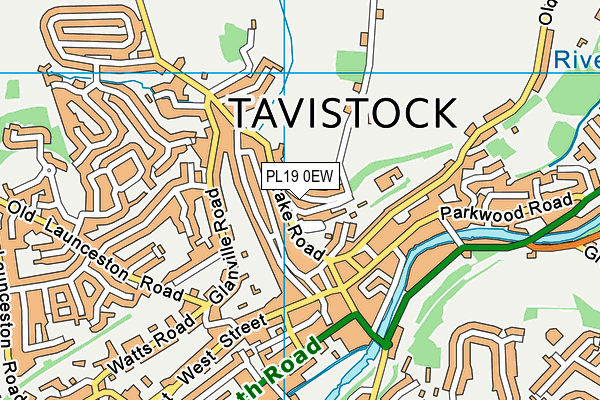 PL19 0EW map - OS VectorMap District (Ordnance Survey) PL19 0EW map - OS VectorMap District (Ordnance Survey)