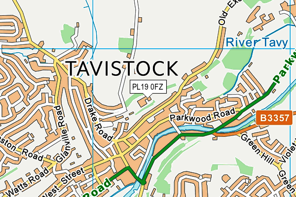 PL19 0FZ map - OS VectorMap District (Ordnance Survey) PL19 0FZ map - OS VectorMap District (Ordnance Survey)