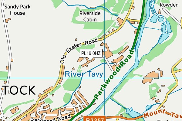 PL19 0HZ map - OS VectorMap District (Ordnance Survey) PL19 0HZ map - OS VectorMap District (Ordnance Survey)