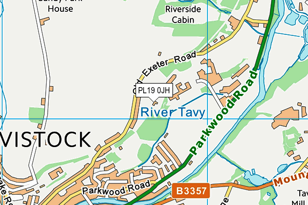 PL19 0JH map - OS VectorMap District (Ordnance Survey) PL19 0JH map - OS VectorMap District (Ordnance Survey)