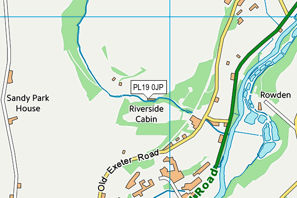 PL19 0JP map - OS VectorMap District (Ordnance Survey) PL19 0JP map - OS VectorMap District (Ordnance Survey)