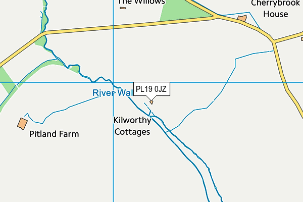 PL19 0JZ map - OS VectorMap District (Ordnance Survey) PL19 0JZ map - OS VectorMap District (Ordnance Survey)