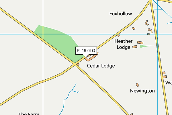 PL19 0LQ map - OS VectorMap District (Ordnance Survey) PL19 0LQ map - OS VectorMap District (Ordnance Survey)