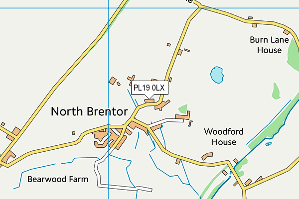 PL19 0LX map - OS VectorMap District (Ordnance Survey) PL19 0LX map - OS VectorMap District (Ordnance Survey)
