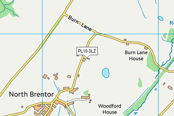 PL19 0LZ map - OS VectorMap District (Ordnance Survey) PL19 0LZ map - OS VectorMap District (Ordnance Survey)
