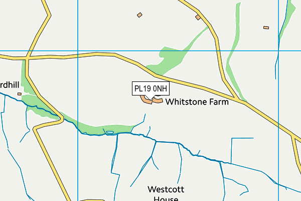 PL19 0NH map - OS VectorMap District (Ordnance Survey) PL19 0NH map - OS VectorMap District (Ordnance Survey)