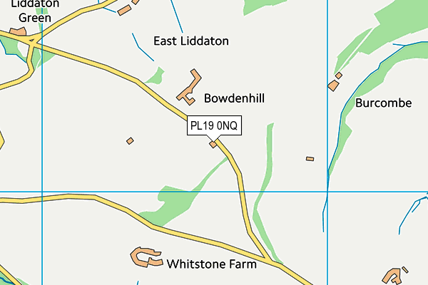 PL19 0NQ map - OS VectorMap District (Ordnance Survey) PL19 0NQ map - OS VectorMap District (Ordnance Survey)