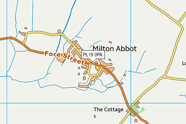 PL19 0PA map - OS VectorMap District (Ordnance Survey) PL19 0PA map - OS VectorMap District (Ordnance Survey)