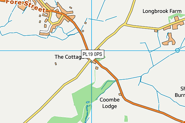 PL19 0PS map - OS VectorMap District (Ordnance Survey) PL19 0PS map - OS VectorMap District (Ordnance Survey)