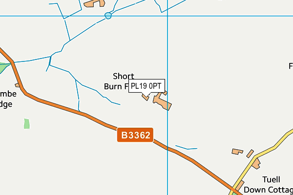 PL19 0PT map - OS VectorMap District (Ordnance Survey) PL19 0PT map - OS VectorMap District (Ordnance Survey)