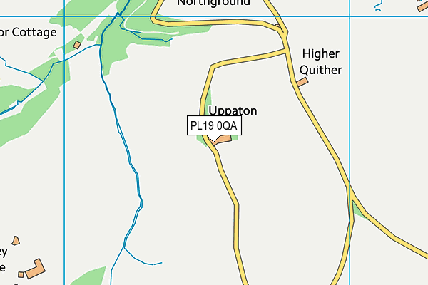 PL19 0QA map - OS VectorMap District (Ordnance Survey) PL19 0QA map - OS VectorMap District (Ordnance Survey)