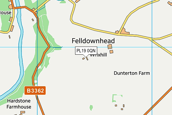 PL19 0QN map - OS VectorMap District (Ordnance Survey) PL19 0QN map - OS VectorMap District (Ordnance Survey)