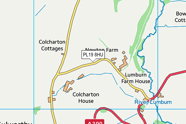 PL19 8HU map - OS VectorMap District (Ordnance Survey) PL19 8HU map - OS VectorMap District (Ordnance Survey)