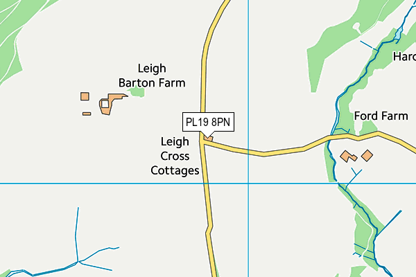 PL19 8PN map - OS VectorMap District (Ordnance Survey) PL19 8PN map - OS VectorMap District (Ordnance Survey)