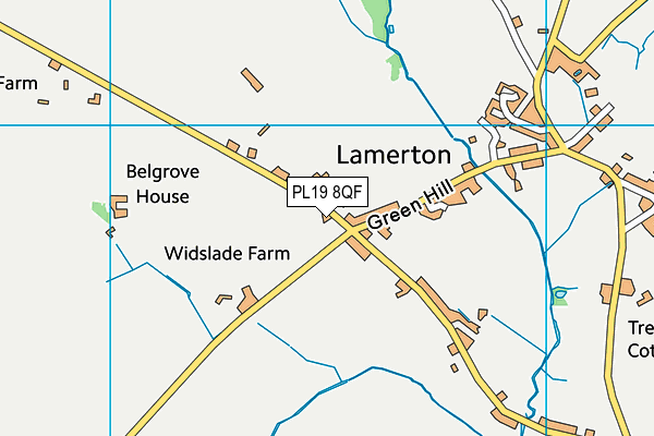 PL19 8QF map - OS VectorMap District (Ordnance Survey) PL19 8QF map - OS VectorMap District (Ordnance Survey)