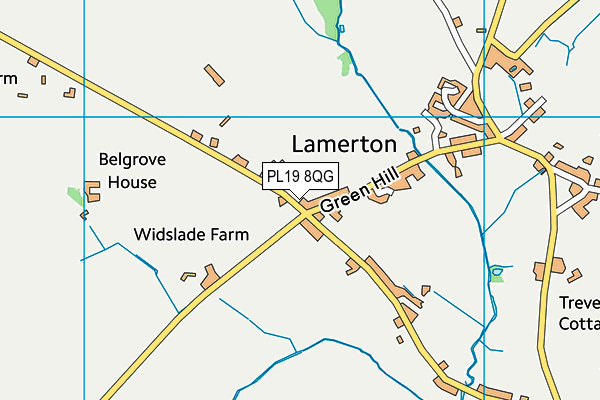PL19 8QG map - OS VectorMap District (Ordnance Survey) PL19 8QG map - OS VectorMap District (Ordnance Survey)