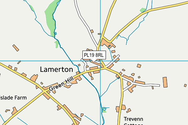 PL19 8RL map - OS VectorMap District (Ordnance Survey) PL19 8RL map - OS VectorMap District (Ordnance Survey)
