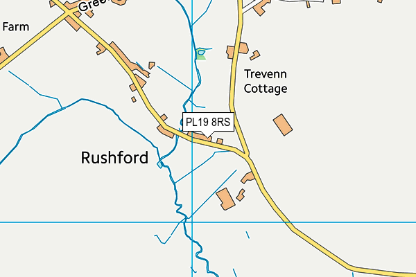 PL19 8RS map - OS VectorMap District (Ordnance Survey) PL19 8RS map - OS VectorMap District (Ordnance Survey)