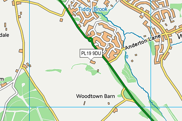 PL19 9DU map - OS VectorMap District (Ordnance Survey) PL19 9DU map - OS VectorMap District (Ordnance Survey)