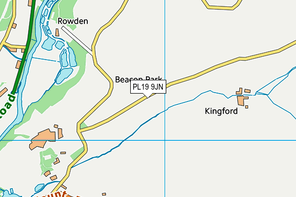 PL19 9JN map - OS VectorMap District (Ordnance Survey) PL19 9JN map - OS VectorMap District (Ordnance Survey)