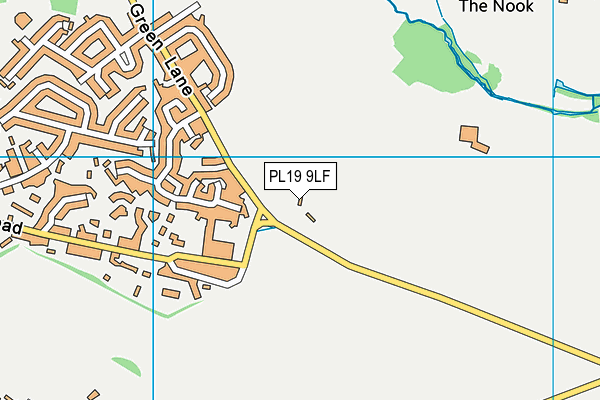 PL19 9LF map - OS VectorMap District (Ordnance Survey) PL19 9LF map - OS VectorMap District (Ordnance Survey)