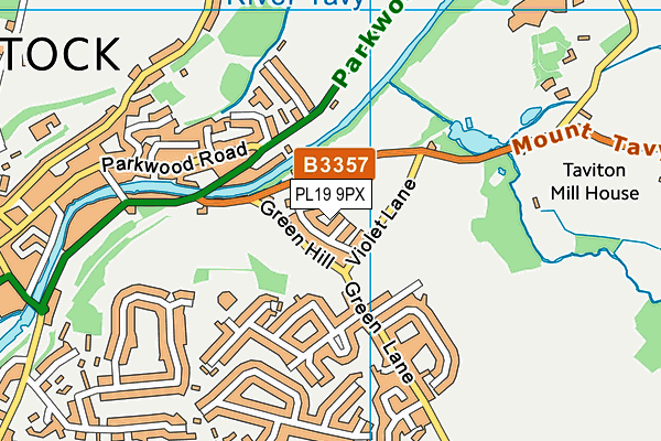 PL19 9PX map - OS VectorMap District (Ordnance Survey) PL19 9PX map - OS VectorMap District (Ordnance Survey)