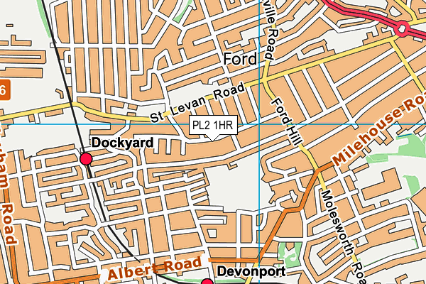 PL2 1HR map - OS VectorMap District (Ordnance Survey) PL2 1HR map - OS VectorMap District (Ordnance Survey)