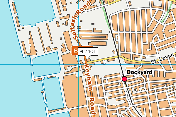 PL2 1QT map - OS VectorMap District (Ordnance Survey) PL2 1QT map - OS VectorMap District (Ordnance Survey)