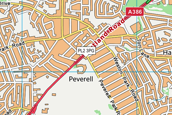 PL2 3PG map - OS VectorMap District (Ordnance Survey) PL2 3PG map - OS VectorMap District (Ordnance Survey)
