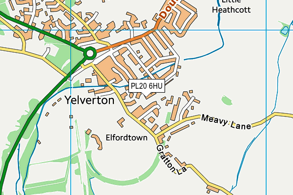 PL20 6HU map - OS VectorMap District (Ordnance Survey) PL20 6HU map - OS VectorMap District (Ordnance Survey)