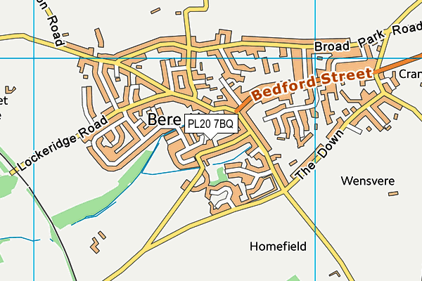 PL20 7BQ map - OS VectorMap District (Ordnance Survey) PL20 7BQ map - OS VectorMap District (Ordnance Survey)